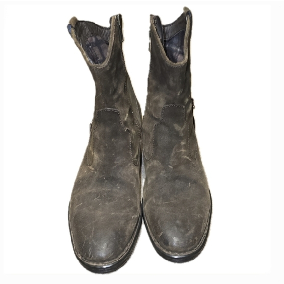 Børn "Alondra" Glazed Ginger Rustic Barn Ankle Boots/Booties 7.5 - Price Firm - Picture 2 of 8